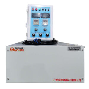 4000A 15V water-cooled electronic commutation chromium rectifier