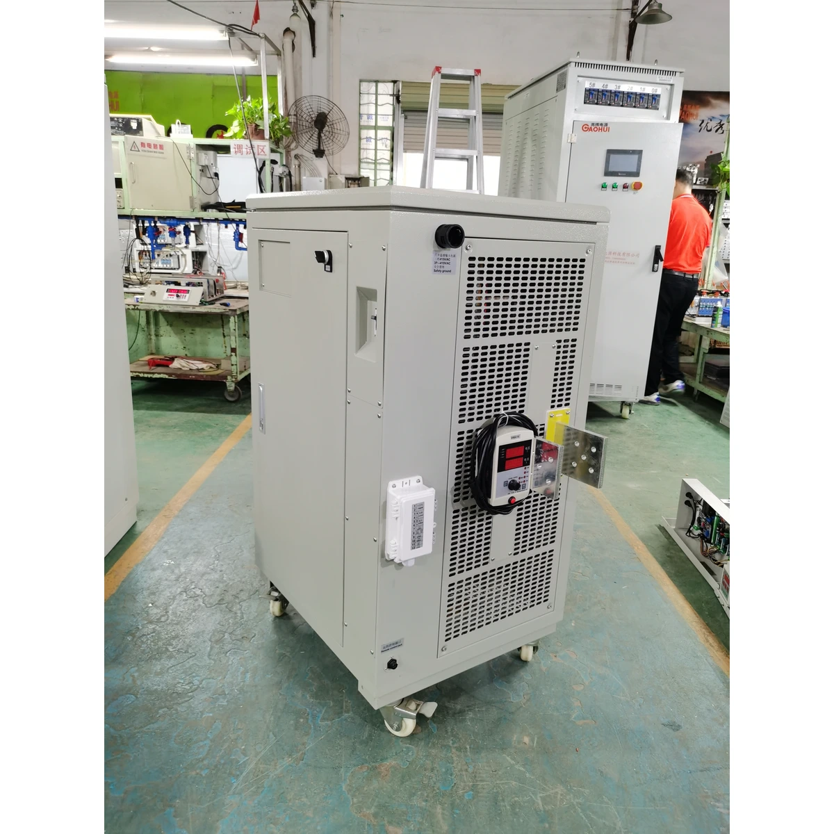 GAOHUI 12V 6000A Industrial High Frequency Rectifier for Nickel Lead Recovery Electrolysis