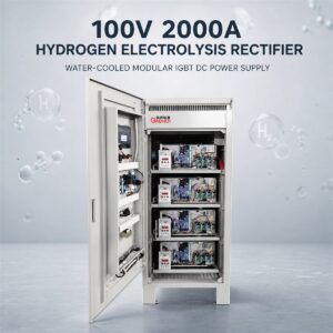 100V 2000A Hydrogen Electrolysis Rectifier compatible industrial rectifier enclosure
