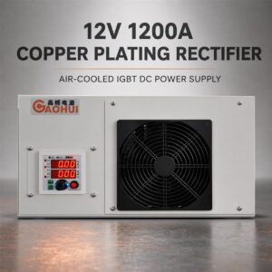 12V 1200A Copper Plating Rectifier compatible industrial rectifier enclosure