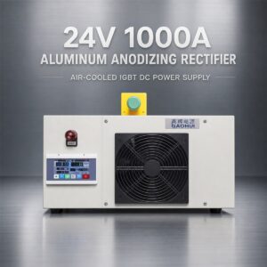 24V 1000A Aluminum Anodizing Rectifier compatible industrial rectifier enclosure