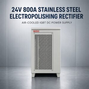 24V 800A Stainless Steel Electropolishing Rectifier compatible industrial rectifier enclosure