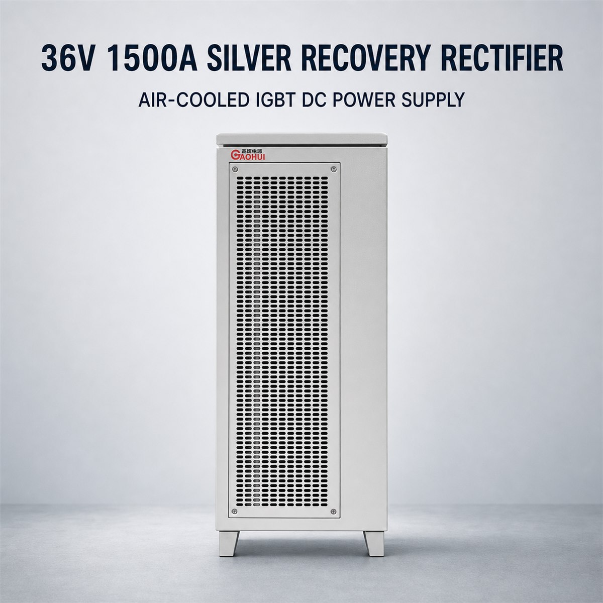 36V 1500A Silver Recovery Rectifier compatible industrial rectifier enclosure