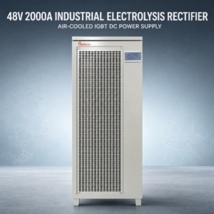 48V 2000A air-cooled industrial electrolysis rectifier