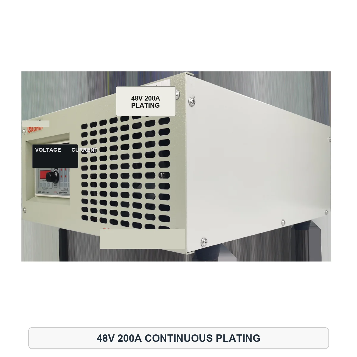 48V 200A continuous plating DC power supply