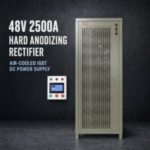 48V 2500A Hard Anodizing Rectifier compatible industrial rectifier enclosure
