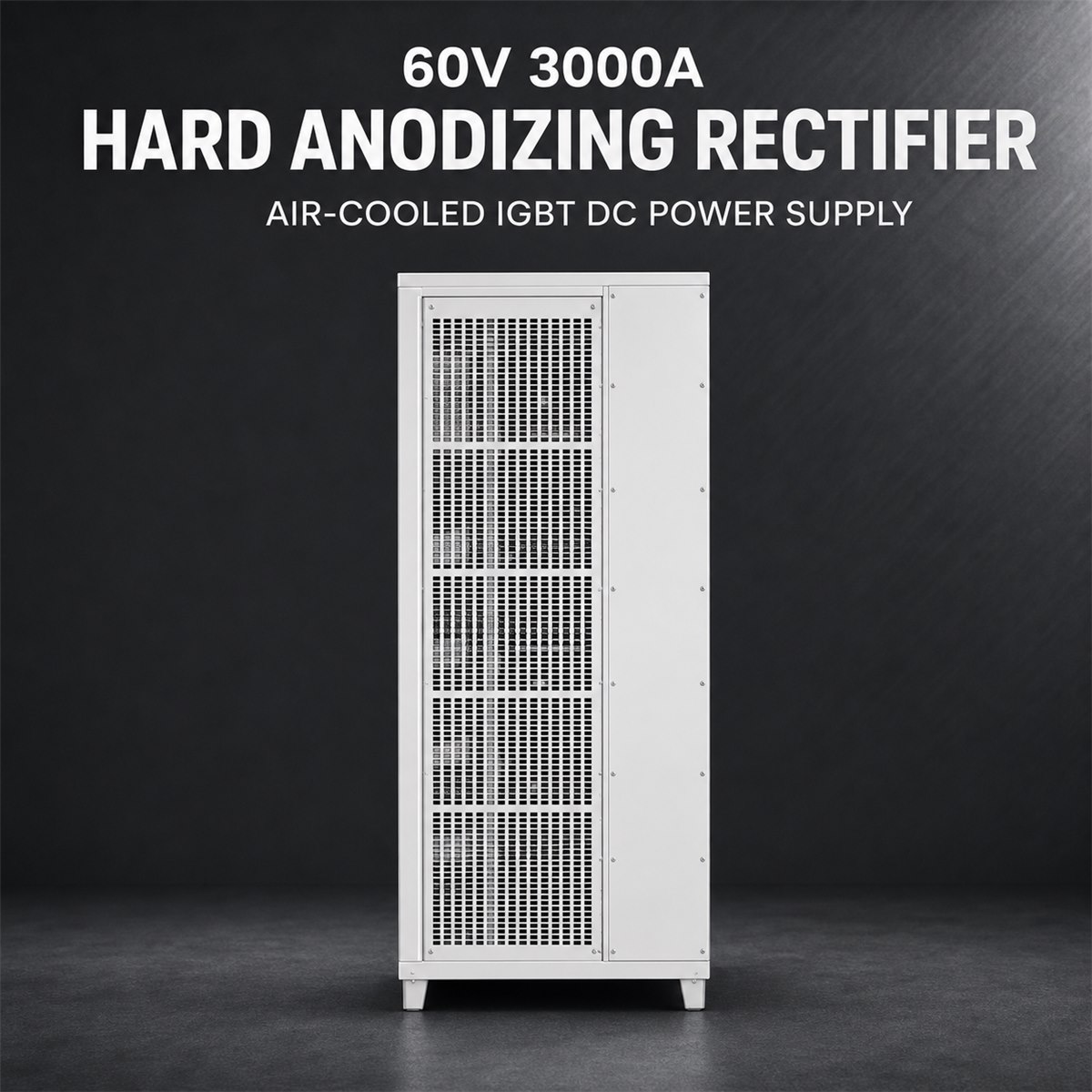 60V 3000A Hard Anodizing Rectifier compatible industrial rectifier enclosure
