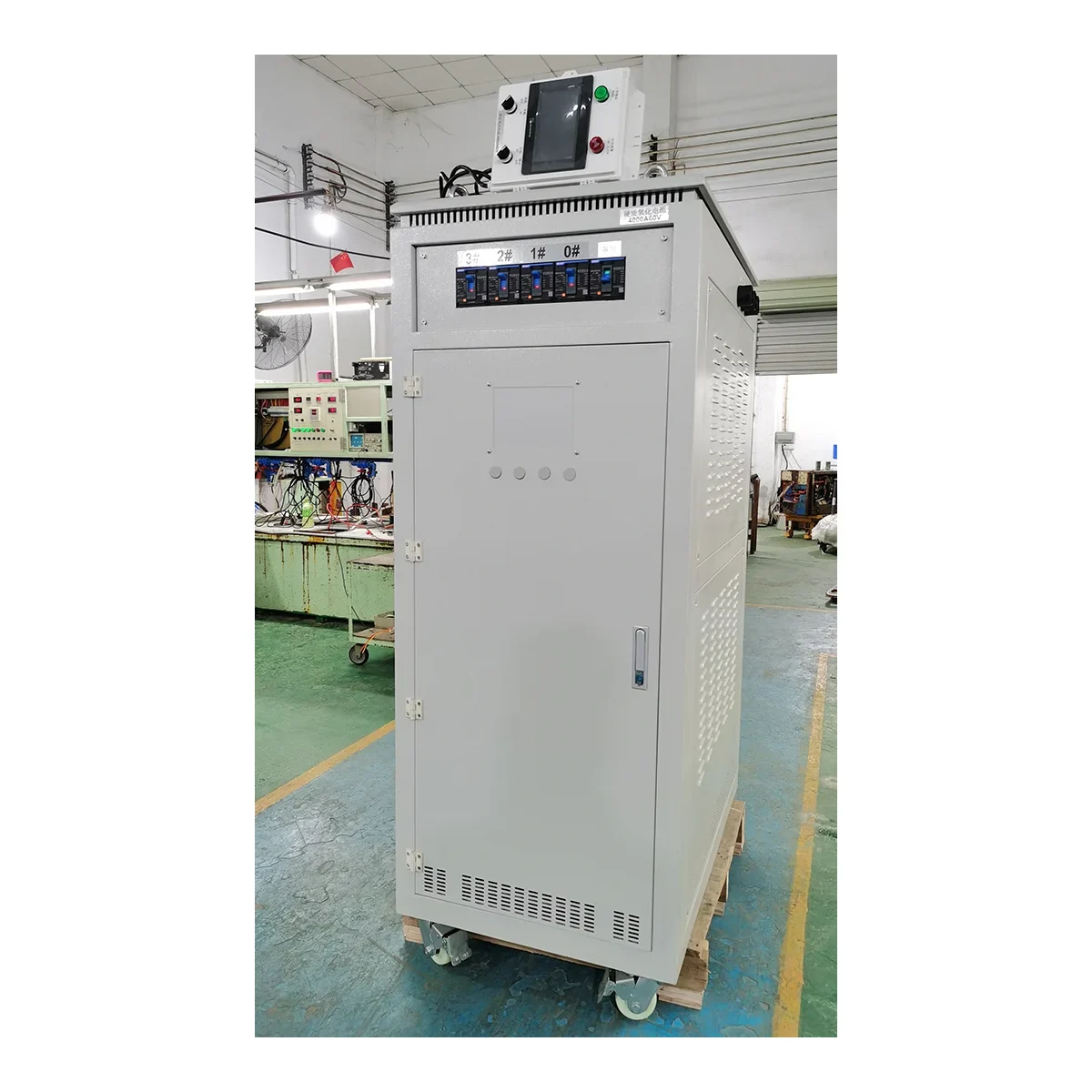 60V 4000A modular water-cooled hard anodizing rectifier