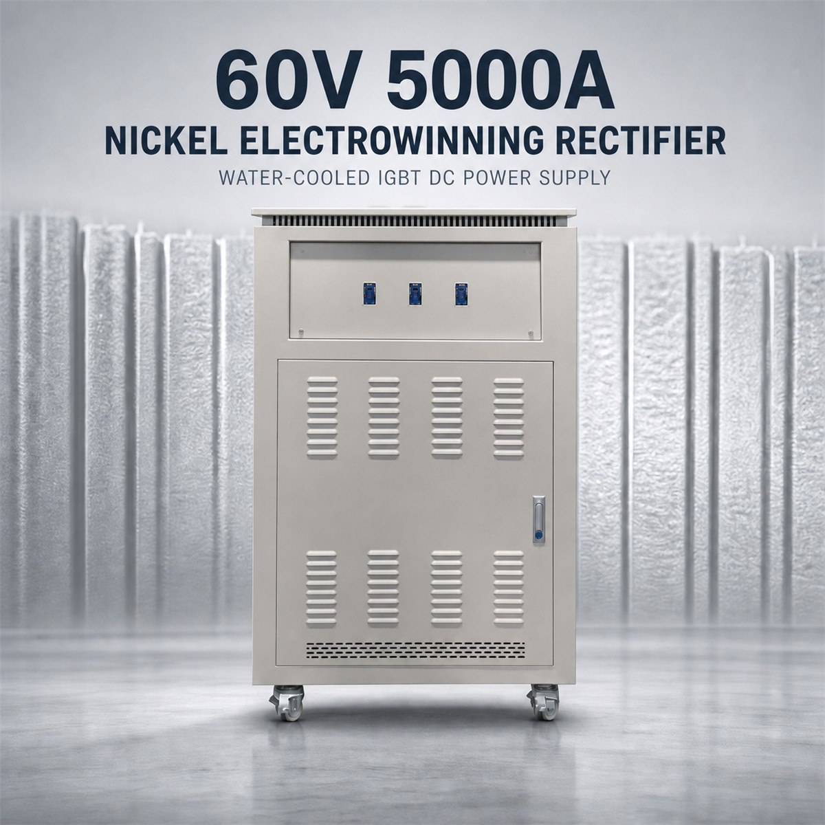 60V 5000A Nickel Electrowinning Rectifier compatible industrial rectifier enclosure